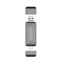 SD karšu lasītājs 3-in-1, USB-C + USB-A 2.0 + Micro USB