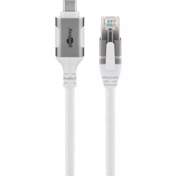 Goobay 74176 - Tīkla adaptera kabelis USB 3.1 Type C Gigabit Ethernet 2 m - Tīkla karte - 1.000 Mb/s (74176)
