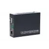 MikroTik Sedir multivides pārveidotājs 1x SFP 1x RJ45 1000Mb/s, maks. 1000 Mb/s, metāla korpuss, 100–240 V maiņstrāva