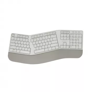 Bezvadu tastatūra SBOX WK-905 US — bēša, USB bezvadu savienojums, ASV izkārtojums