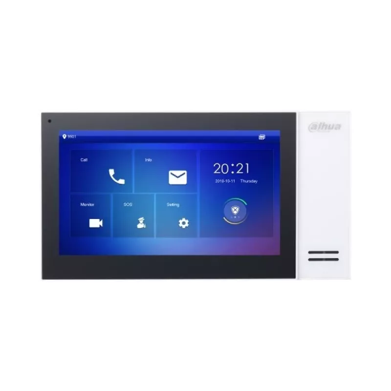 Dahua Technology VTH2421FW video domofons 17,8 cm (7 collas) melns, balts
