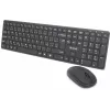 Bezvadu tastatūras un peles komplekts YENKEE YKB 2008CS — 2,4 GHz USB, kompakts izkārtojums