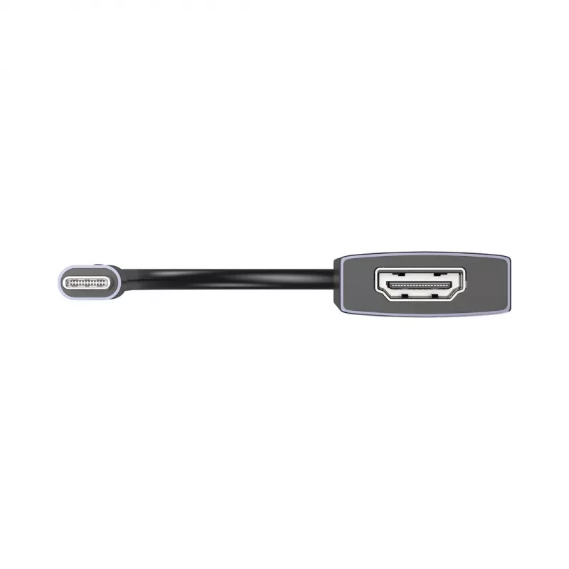 USB-C centrmezgls Unitek H1124AGY01 ar 100W PD, HDMI 2.0, 2x USB‑A, 2x USB‑C, SD/microSD lasītāju — alumīnija