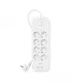 Strāvas sadalītājs Belkin SRB004VF2M-V2 — 8 rozetes, 2 USB-C porti, pārsprieguma aizsargs
