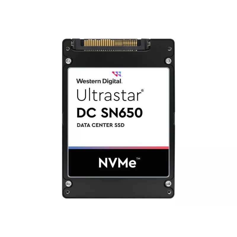 SSD disks WESTERN DIGITAL Ultrastar DC SN650 7680GB and3 PCIe TLC ISE