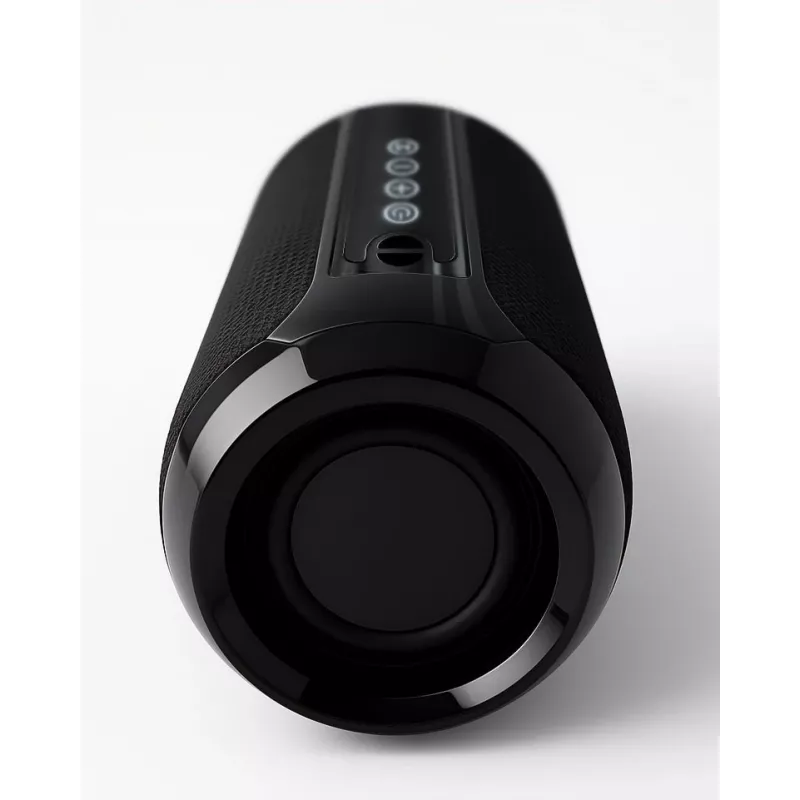 Pārnēsājams Bluetooth stereo skaļrunis SQUEAK SQ1008 — 14W RMS, Bluetooth 5.3, 1200 mAh, IPX4, FM, LED, AUX, USB