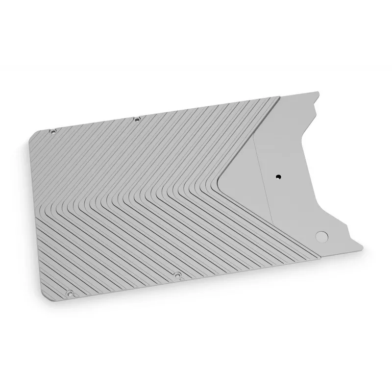 Aizmugurējā plāksne EK Water Blocks Alumīnija Sudraba