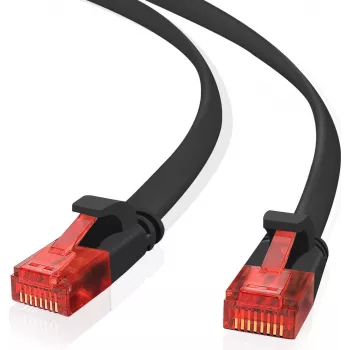 komutācijas kabelis helos Ultra plāns RJ-45 20 m UTP