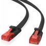 komutācijas kabelis helos Ultra plāns RJ-45 20 m UTP