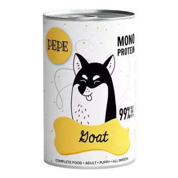PAKA ZWIERZAKA Pepe Goat - mitrā suņu barība - 400g