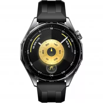 Huawei WATCH GT6 3,73 cm (1,47) AMOLED 46 mm Digitāls 466 x 466 pikseļi Skārienekrāns Melns GPS (satelīts)
