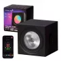 Viedā galda lampa Yeelight Cube — daudzkrāsu, Wi-Fi/Bluetooth, 2,4 GHz, Bluetooth 5.0, maiņstrāva 100–240 V, 1,5 m kabelis, melna