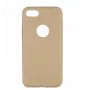 Telefona maciņš Tellur plāns Synthetic Leather Case priekš iPhone 8 — zelta