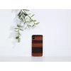 Viedtālruņa maciņš man and wood iPhone XS Max — melnkoka melns, aizsargājošs ciets aizmugurējais vāciņš