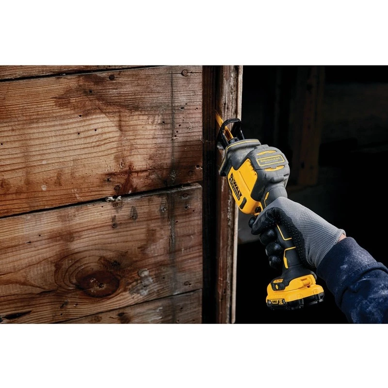 DeWALT DCS312D2-QW zobenzāģis 2800 sitieni/min Melns, Dzeltens