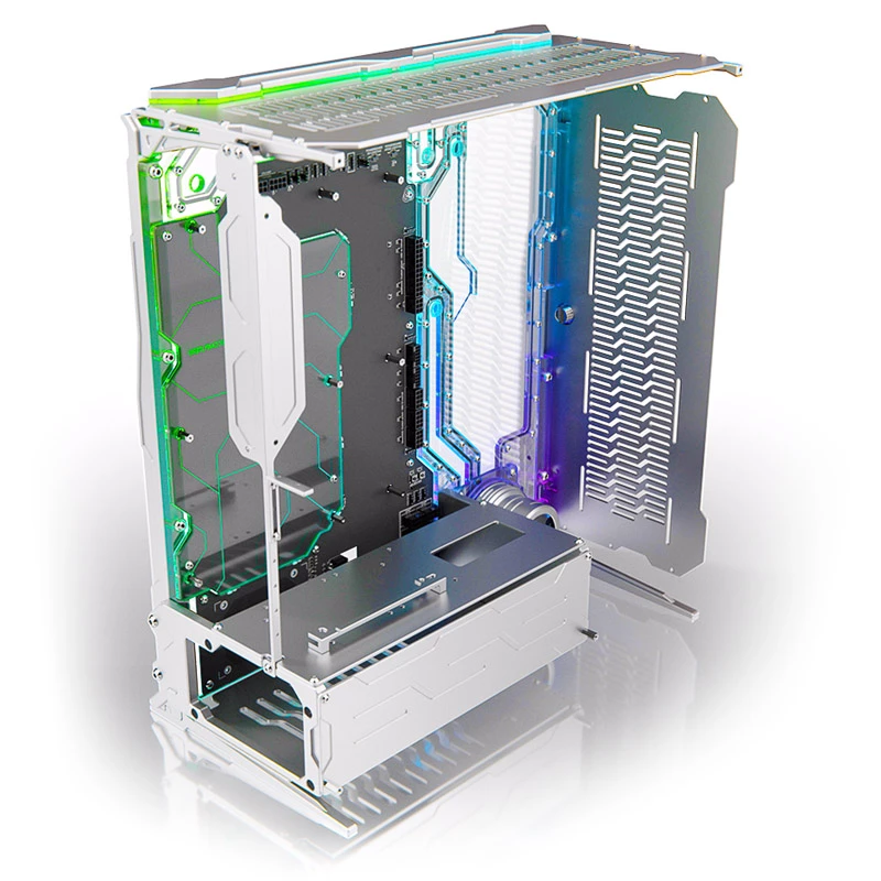 Datora korpuss Triton Spectre Integra-M Elite by Singularity Computers — sudraba