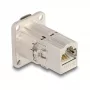 DeLOCK 67062 D-Type RJ45 Cat.6A STP iebūvētais savienotājs, metāla