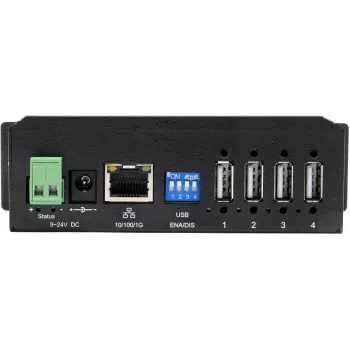 Exsys Ethernet GLAN 1x to 4x USB2.0 4-Port Device Server IncludesPower Supply 15KV - kabelis-/Adapter Set - Digitāls/Dati