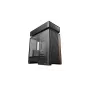 PC korpuss DeepCool CL660 Melns — ATX/Micro-ATX/Mini-ITX, rūdītais stikls, 2x3,5 collu + 1x2,5 collu, priekšā 140 mm, augšā/aizmugurē 120-140 mm