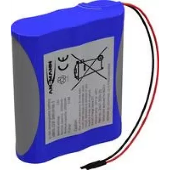 Ansmann 1S3P akumulatoru komplekts 3x 18650 Kabelis Li-Ion 3.6 V 10500 mAh (2447-3034-20)