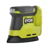 Ryobi RPS18-0, delta slīpmašīna, orbitāla, Velcro, melna, zaļa, plastmasa, 11000 apgr./min