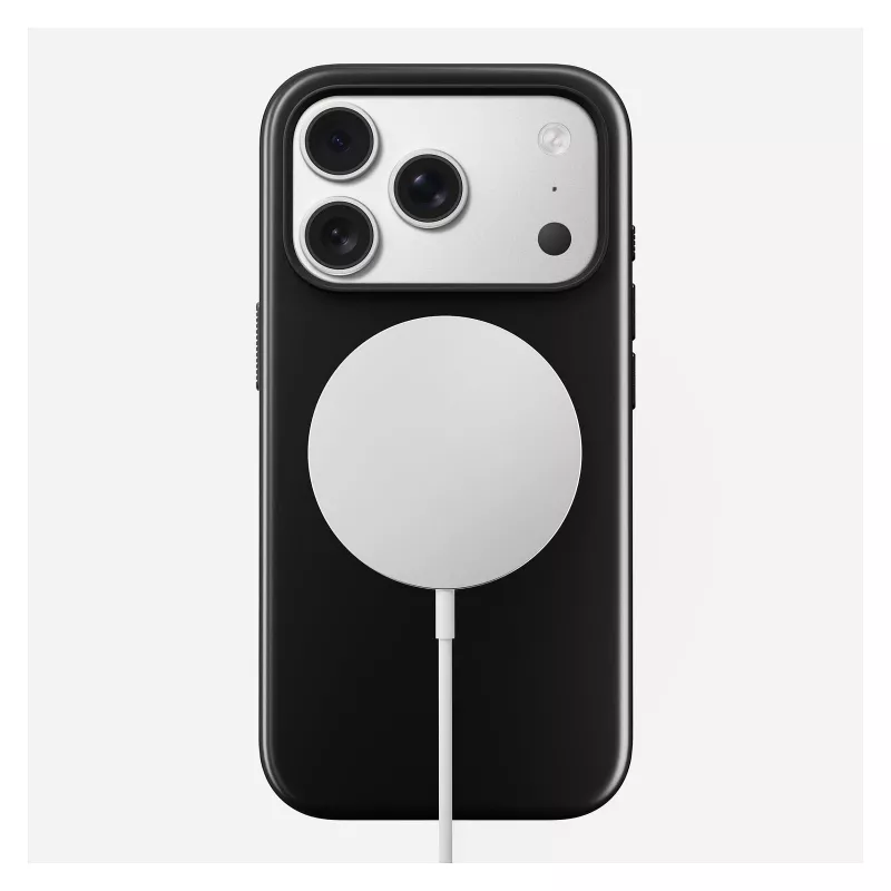 Mobilā tālruņa maciņš Nomad NM014001858 Cover priekš Apple iPhone 17 Pro, piemērots 16 cm (6,3 collu) ekrānam, melns