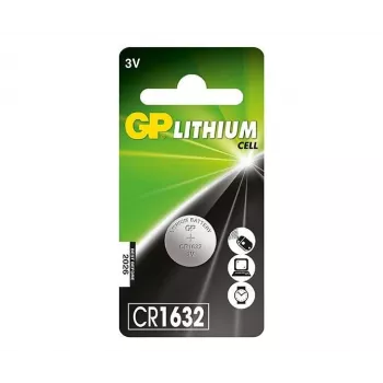 GP Batteries litija elements CR1632, litija 3V, neuzlādējama baterija (CR1632-U1)