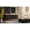 Kumode cama meble Cama 4D CORTINA — 2000×400×810 mm, melna, skaidu plātne
