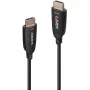 Lindy 20 m optiskās šķiedras hibrīda HDMI 8K60 kabelis