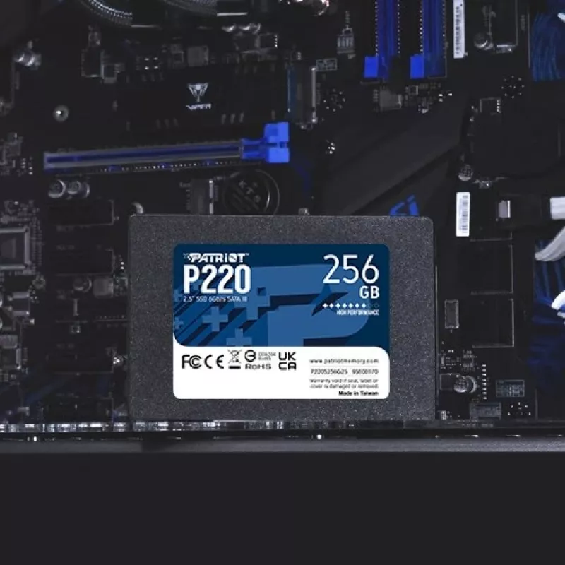 SSD disks Patriot P220 256GB 2.5collu SATA III