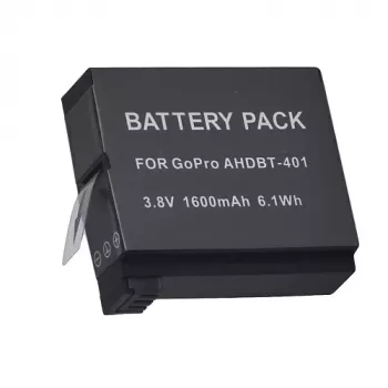 Uzlādējams kameras akumulators extra digital AHDBT-401 3.8V 1220mAh GoPro kamerām