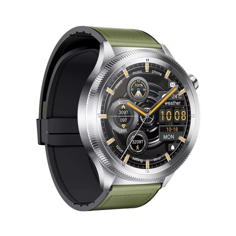 Smartwatch Kumi Gear GT3 sudrabains