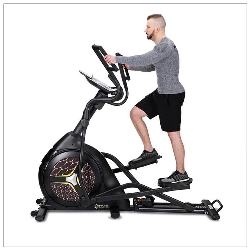 HMS Fitness H1802 Elektromagnētiskais elipsveida trenažieris Melns