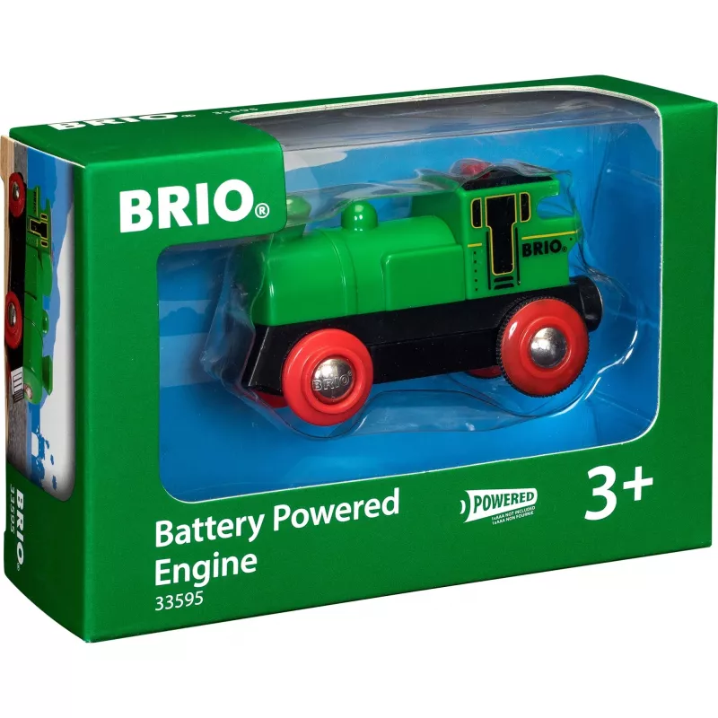 BRIO World ar baterijām darbināms motors
