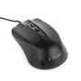 Gembird MUS-4B-01 pele, piemērota abām rokām, USB Type-A, optiska, 1200 DPI
