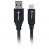 Sharkoon USB 3.2 Gen 2 kabelis USB-A spraudnis> USB-C melns 1 metrs - Kabelis - Digitālie/datu