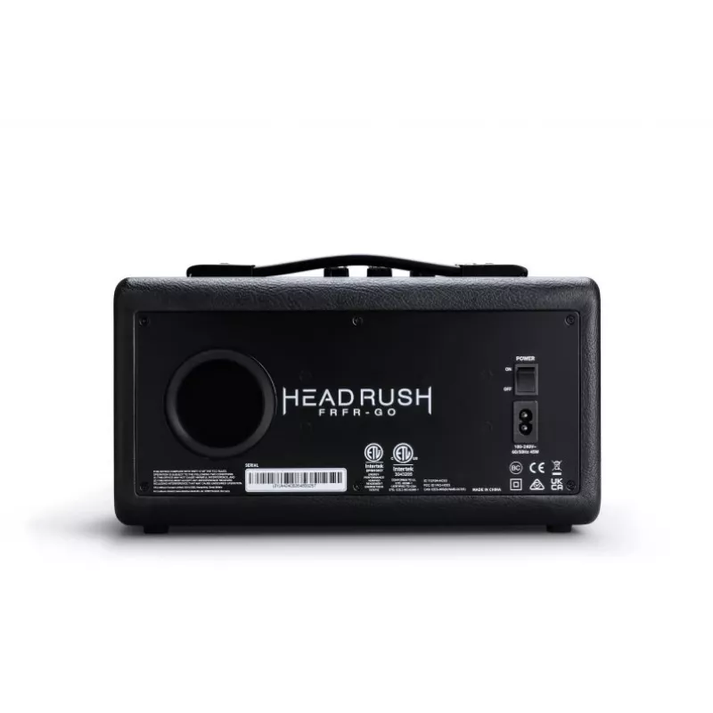 Portable FRFR guitar amplifier HEADRUSH FRFR-GO, 65W, full-range, baterija/AC power
