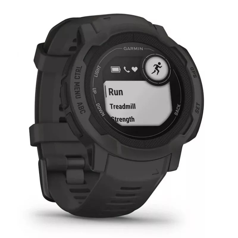 Garmin Instinct 2 2.29 cm (0.9) MIP 45 mm digitāls 176 x 176 pikseļi grafīta GPS (satelīts)