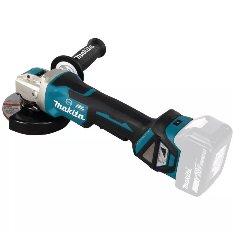 Makita DGA519Z - leņķa slīpmašīna - bezvada - 125 mm - bez akumulatora - 18 V (DGA519Z)