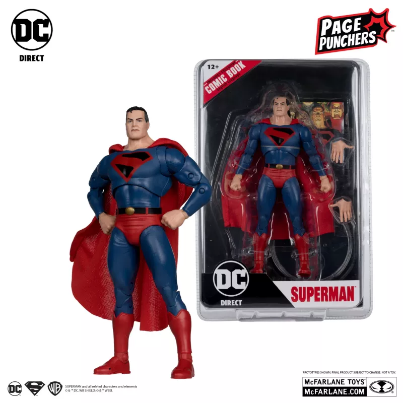 MCFARLANE DC Multiverse Supermena darbības figūra 7 collu (17557)