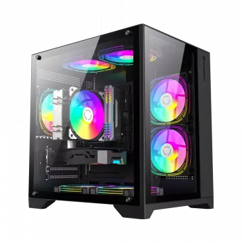 Gamemax | Korpuss | INFINITY MINI BK | M-ATX