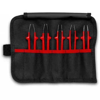 Industriālo pincešu komplekts Knipex 92 00 04 melns/sarkans 275g 5 gab.