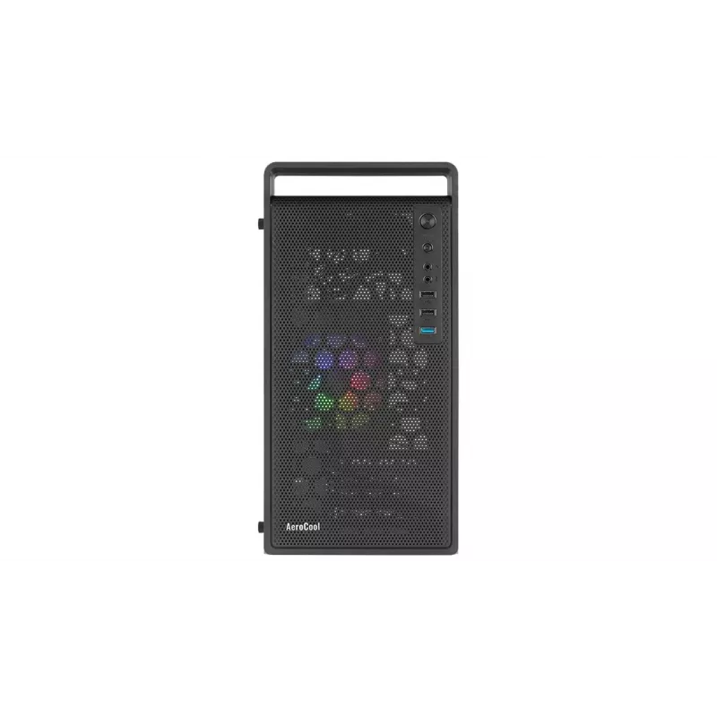Korpuss Aerocool PGS CS-109-G-BK-v1 FRGB Melns