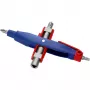 Universālā/vadības skapju atslēga Knipex 00 11 07