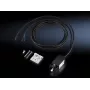 Rittal SZ 4315.810 LED kompaktās sistēmas gaismekļa piederums, melns, saderīgs ar 4140.810/820/830/840, dziļums 3000 mm