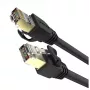 Tīkla kabelis UNITEK C1814EBK RJ-45 RJ-45 Ethernet 15 m Melns