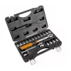 Neo Tools 1/4 divvirzienu griezes momenta atslēga, 5-25NM, 21 gab. komplekts