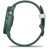 Viedpulkstenis GARMIN vívoactive 6 – sporta pulkstenis, 42 mm alumīnija/polimēra korpuss, AMOLED 1,2 collas, GPS, 5 ATM, optiskais HR, SpO2, 8 GB, zaļš