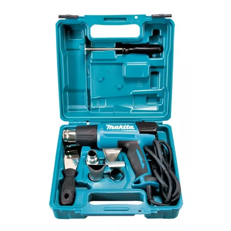 Makita HG6031VK karstā gaisa pūtējs 500 l/min 600 °C 1800 W melns, zils