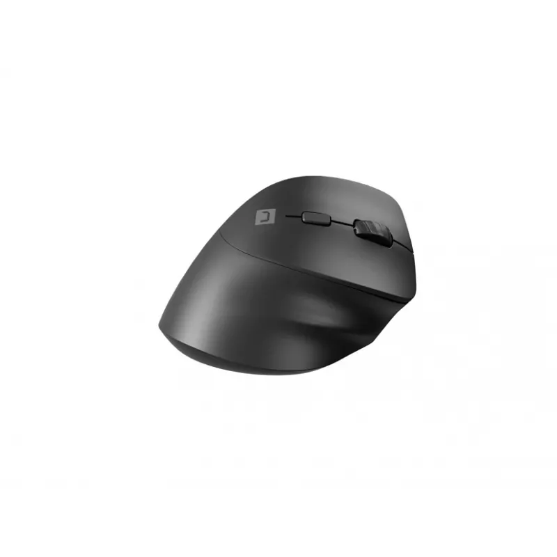 Bezvadu optiskā pele NATEC CRAKE 2 — Bluetooth 5.2, 2400 DPI, 6 pogas, labā roka, melna